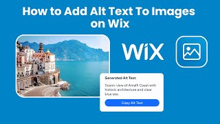 How to Add Alt Text to Images on Wix
