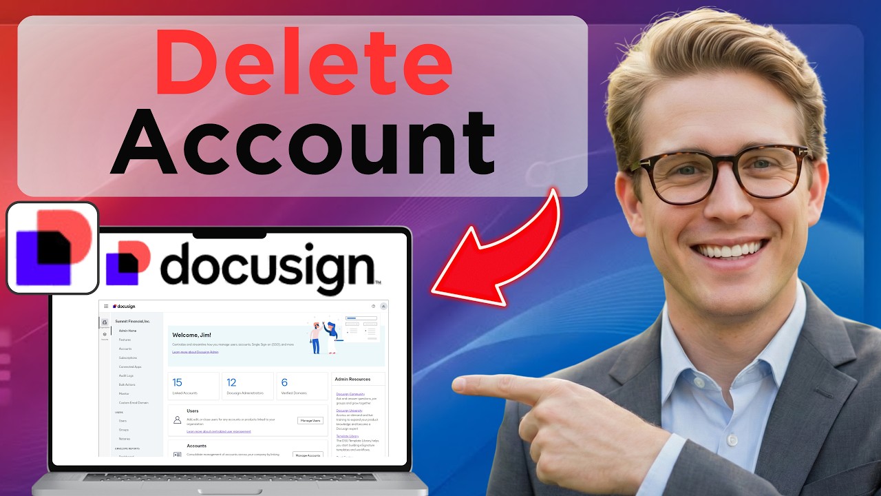 How To Delete Docusign Account (Full Guide 2026) - YouTube