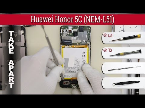 How to disassemble ? Huawei Honor 5C (NEM-L51) Take apart Tutorial