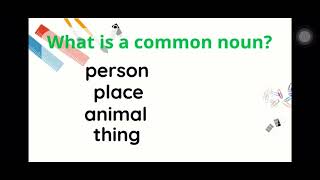 Common and Proper Nouns اسم عام و اسم خاص