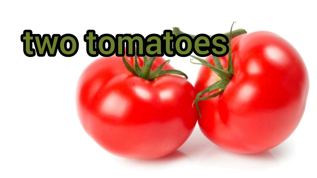 Two tomatoes