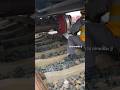 How to replace a punctured train tyre?#shorts