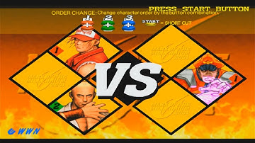 Capcom VS SNK 2 Terry and Geese arcade mode