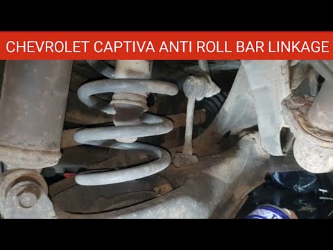 Chevrolet Captiva Rear Anti Roll Bar Linkages Replacement. Vauxhall Antara Anti Roll Bar Linkage