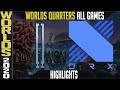 DWG vs DRX Highlights ALL GAMES | Worlds 2020 Quarterfinals Day 9 | Damwon Gaming vs DragonX