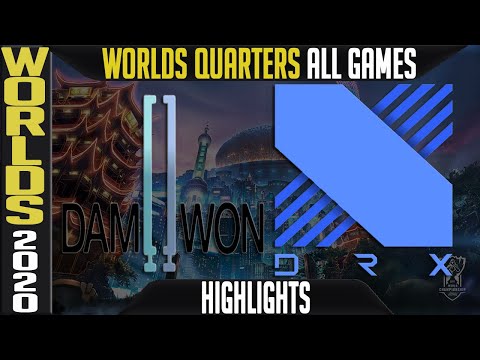 DWG vs DRX Highlights ALL GAMES | Worlds 2020 Quarterfinals Day 9 | Damwon Gaming vs DragonX