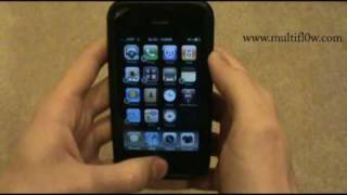 Multifl0w: iPhone multitasking interface