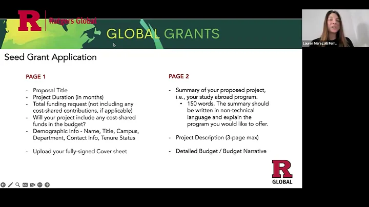Faculty-Led Study Abroad Seed Grants 2025