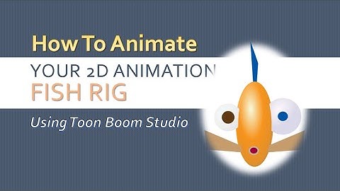 2D Animation Demo - How to Animate a Swimming Fish - EASY