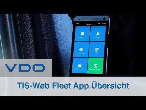 TIS-Web Fleet Management App | Flottenmanagement App von VDO