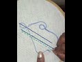 #handembroidery for #beginner #making #chainstich #chainstitchembroidery ❤️