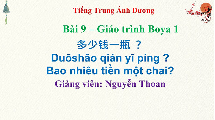 Giáo trình hán ngữ boya gồm bao nhiêu quyển năm 2024