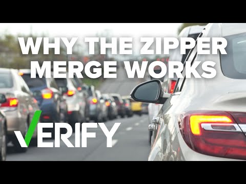 Zipper merge: The best way to keep traffic moving | VERIFY