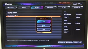 How to Enable/Disable DDR5 Nitro Mode on Gigabyte X870E AORUS Elite Motherboard | Step-by-Step Guide