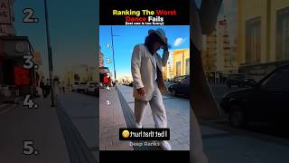 Ranking The Worst Dance Fails 😂 | Top 5 Dance Disasters #ranking #dance