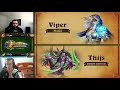 Viper vs Thijs - Division B - Hearthstone Grandmasters Europe 2020 Season 1 - Week 7