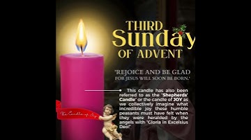 Third Sunday of Advent  “JOY” #advent  #joy #jesuschrist #christmas #youtubeshorts