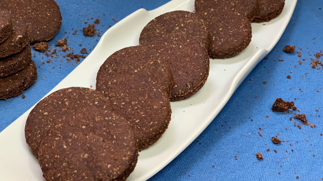 GALLETAS DE CHOCOLATE INTEGRALES | SIN AZÚCAR