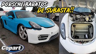 CUANTO CUESTA UN PORSCHE EN LA SUBASTA DE AUTOS (COPART) | JON TOPS