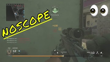 CRAZY NO SCOPE ACROSS MAP? (Modern Warfare Remastered Sniping & Funny Moments)