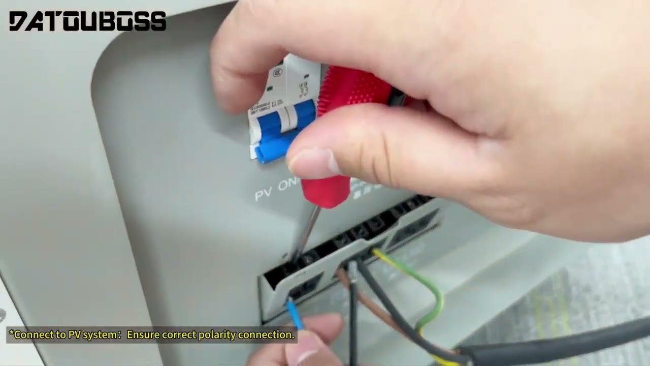 DATOUBOSS 48V Hybrid Inverter+LiFePO4 Battery All in one System