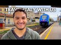 Italy train travel to siena  italian apartment tour 