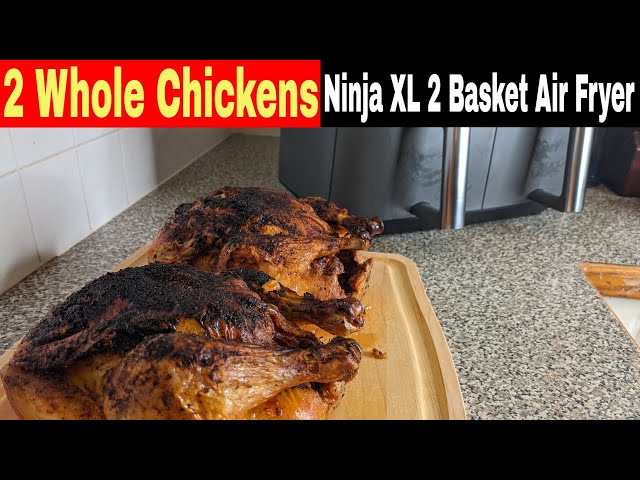 Ninja Dual Zone Air Fryer Whole Chicken 