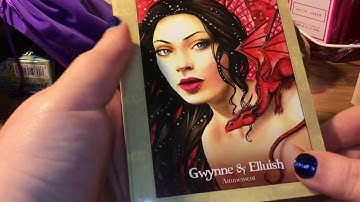 🧚‍♀️🐉 ORACLE OF THE DRAGONFAE BY LUCY CAVENDISH: DECK REVIEW & FLIP THROUGH 🐉🧜‍♀️