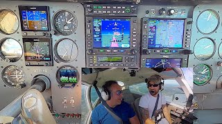 Engine FAILURE & APPROACHES with STEC 3100 Autopilot + Avidyne IFD's