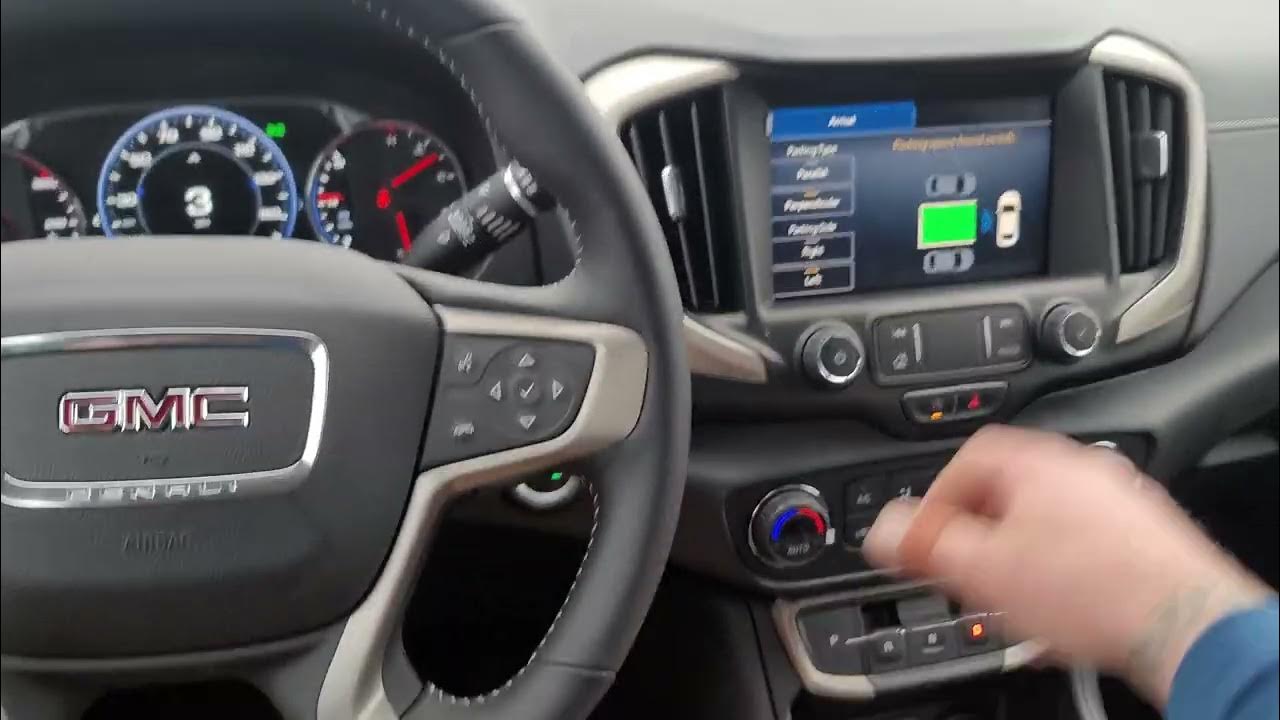 🤯🤯AUTOMATIC PARK ASSIST on the NEW 2022 GMC TERRAIN DENALI🤯🤯 - YouTube