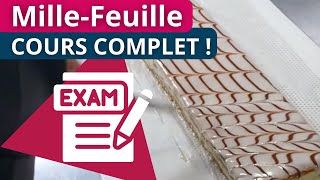 Mille-feuille Pâtissier - CAP Pâtisserie | COURS COMPLET