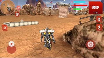 Royal Robots Battleground (by Naxeex Corp) Android Gameplay HD