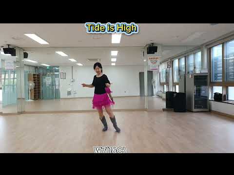 TIDE IS HIGH LINEDANCE | IMPROVER | 타이드 이즈 하이 | 폴링인라인댄스