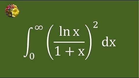 Evaluating the improper integral using infinite series and Dirichlet eta function