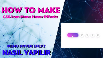 CSS Icon Hover Effects With Text And Gradient Drop Shadow Hover Menu (Cool Menu) - Subscribe Please