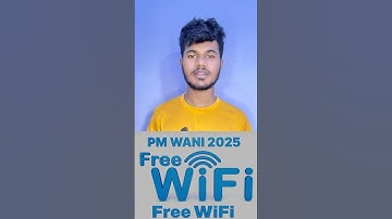 WiFi Free Main Kaise Lagye 😱 | Wife Free Main Lagye 🤔 | Pm Wani Wifi 2025 | #wifi #shortvideo