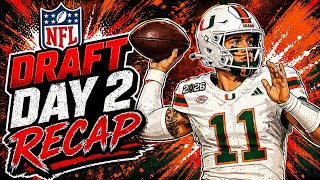 Mad Mike reacts to 2026 NFL Draft Day 2 Round! Carson Beck, Zachariah Branch! 