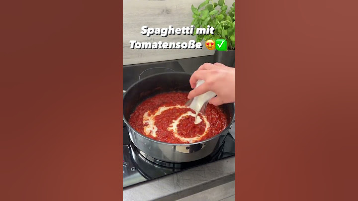 Abspeichern ✅ das beste Rezept: Spaghetti mit Tomatensoße 🍜
