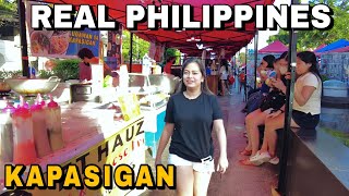 Walking Tour at KAPASIGAN, PASIG City Philippines + (Street Food)