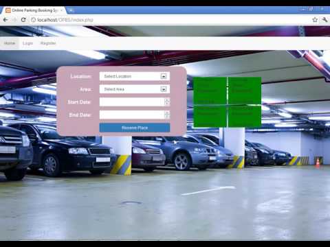 online Parking Booking system