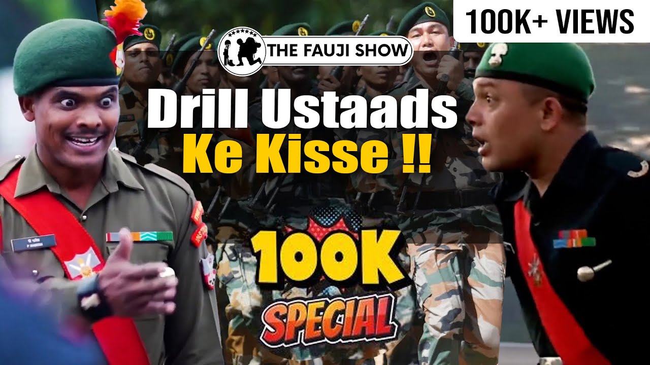 NDA Ke Kisse-Drill Ustaads THE SUPERHUMANS !! 100k Subs Special🥂❤️ft Ex-NDA Cadets @exnda-avinash