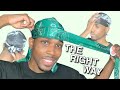 How to tie a durag the right way   easy tutorial