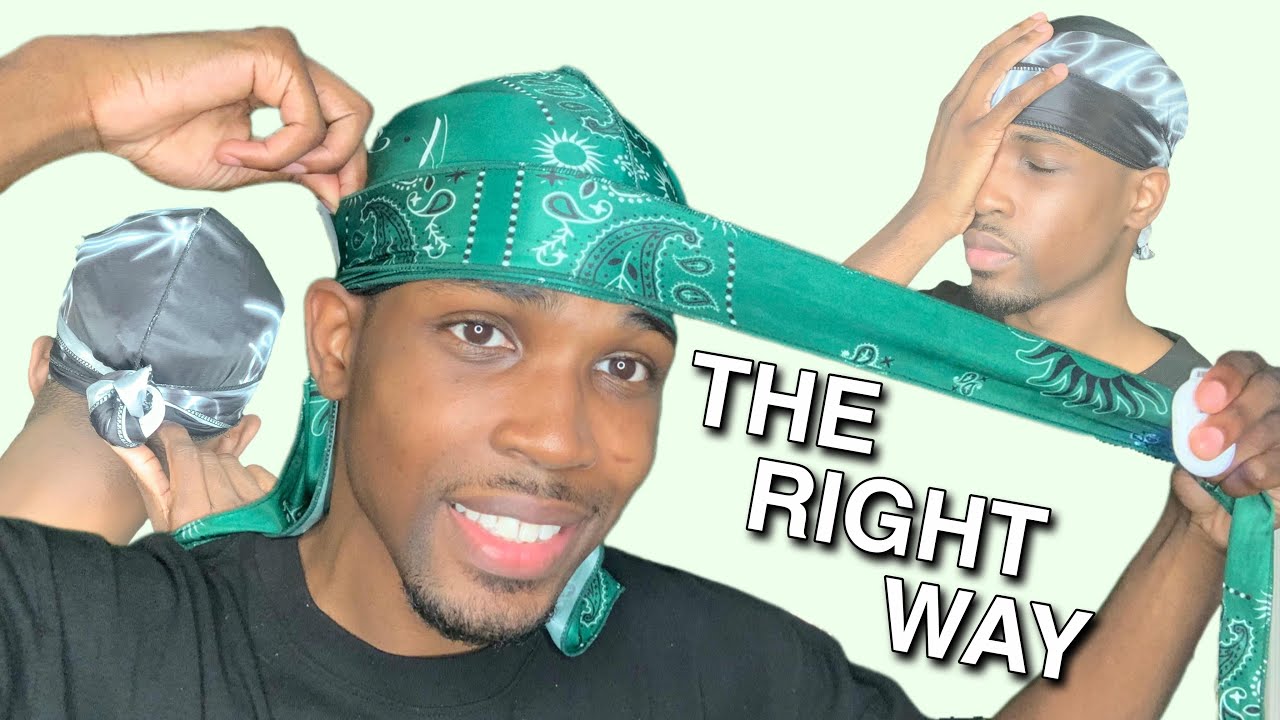 how-to-tie-a-durag-the-right-way-easy-tutorial-youtube
