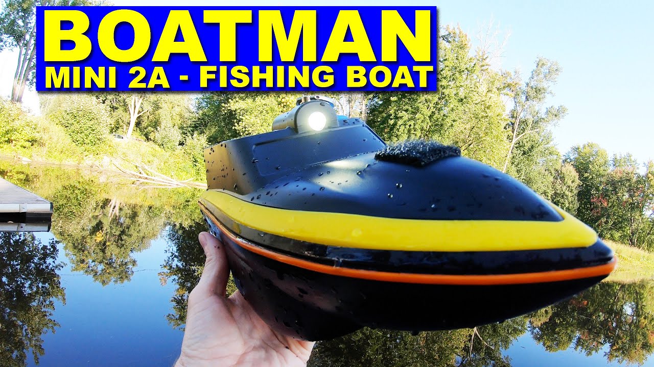 A Cool Little Bait Boat To Help You Catch Fish - BOATMAN MINI 2A
