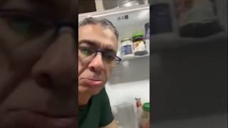 ثلاجه ضياء العواضي ومحتوياتها