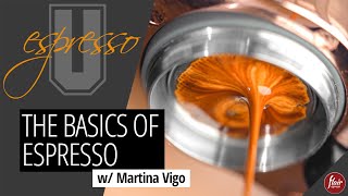 Espresso U | Espresso Basics with Martina Vigo