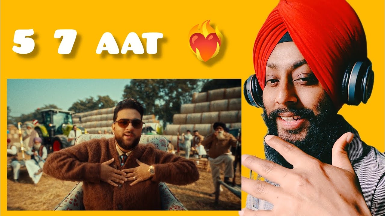 5-7 (Music Video) Karan Aujla | Mxrci | Reaction Video | Rehaan Records | Punjabi Songs 2026