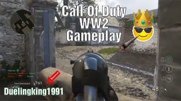 Call of Duty WW2 Multiplayer Gameplay: MP40 Vs Bots