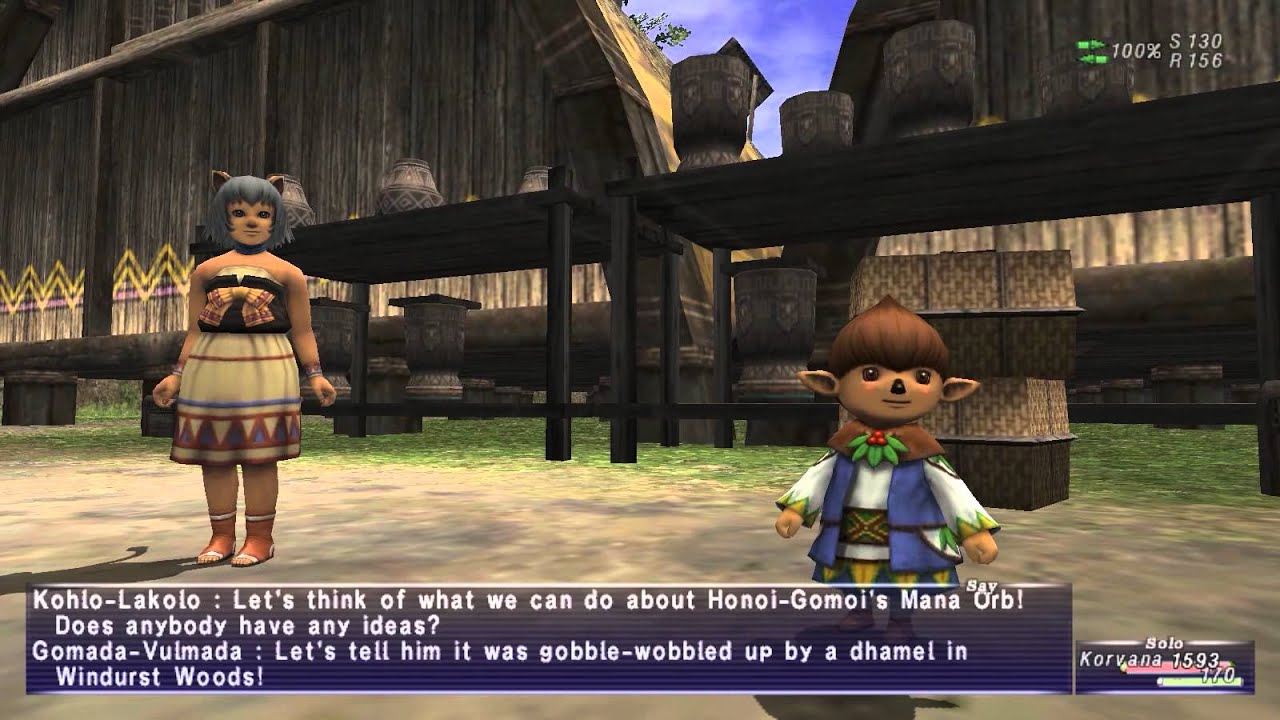 «FFXI-Movie» #0128 - Crying Over Onions - YouTube