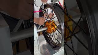 Hundredths of a Millimeter! Precision Spoked Wheel Truing with a Dial Indicator